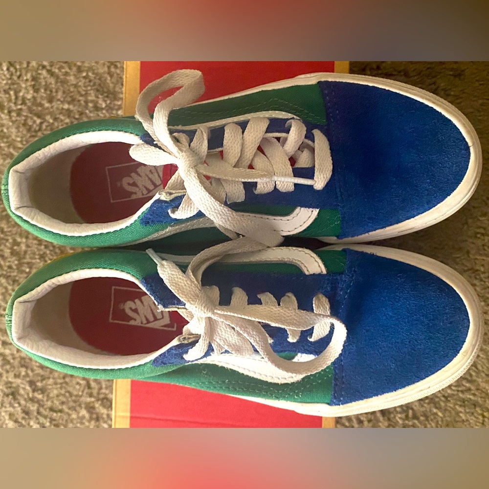 KIDS OLD SKOOL VANS YACHT CLUB SHOE